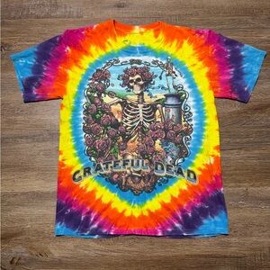 1998 Grateful Dead Tie dye‎ Band T Shirt